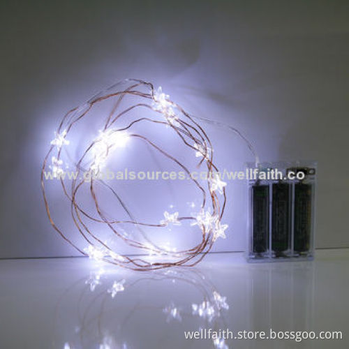 LED string lights, outdoor with environment protection, safety and waterproof